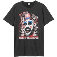 amplified clothing tops y camisetas house of 1000 corpses terror thrills para mujer