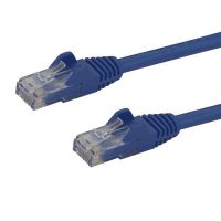 startech cable de red ethernet sin enganches cat 6 3m azul