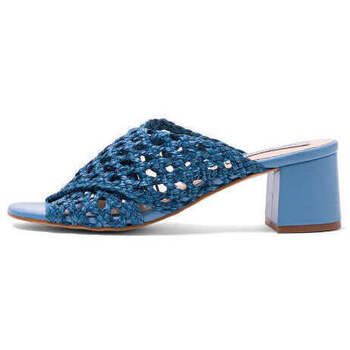 Helene Rouge Sandalias zueco ca 1010 piel jeans para mujer
