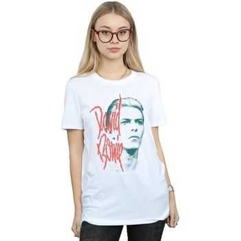 David Bowie Camiseta BI19047 para mujer