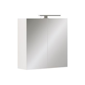 Armario Con Espejo De Baño Lavio 60 X 60 Cm Con Iluminación Led Vicco