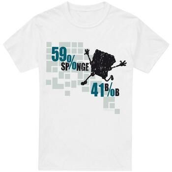 Spongebob Squarepants Camiseta 59% Sponge 41% Bob para hombre