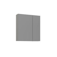 mueble de bano con espejo  - 60 x 16 x 66 cm - cachemira mate