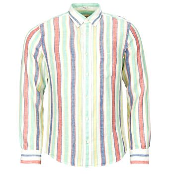 Gant Camisa manga larga REG MULTISTRIPE LINEN SHIRT para hombre