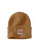 gorro carhartt knit heart patch beanie marron