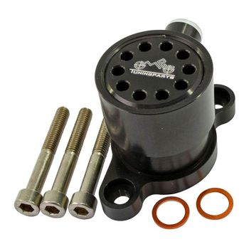 Cilindro esclavo del embrague Aprilia Rotax 1000 anodizado negro