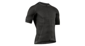 Maillot de manga corta x bionic xceed ride negro gris hombre