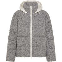 deha chaquetas padded boucle wooly jacket para mujer
