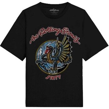 The Rolling Stones Tops y Camisetas Sixty Dragon Globe para mujer