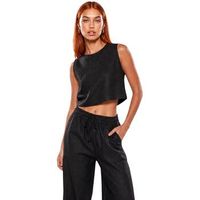 i am blusa top lino minimalista 17612 para mujer