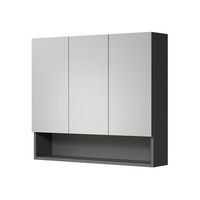 armario con espejo para bano willow 80 x 70 cm vicco
