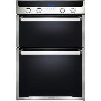 kenwood kd1505ss electric double oven - black  stainless steel stainless steel