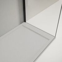 plato de ducha resina lux gris  80x130cm rejilla color