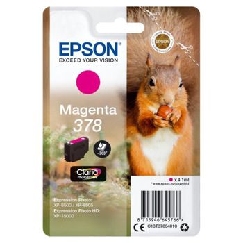 Cartucho de Tinta Epson Magenta Claria Photo HD 378 Rendimiento Estándar