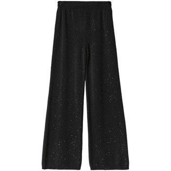 Hinnominate Pantalones Dritto In Maglia Con Paillettes para mujer