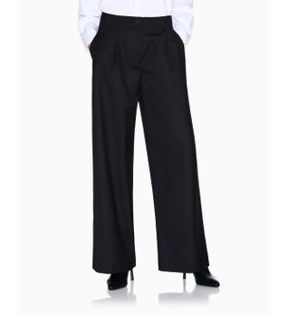 A|X Armani Exchange para mujer. XW001919AF10855UC001 Pantalón Sarga negro (XXS), Casual, Clásico, Poliéster