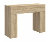 mesa de cafe - mesa de centro roble sonoma 102 x 35 x 75 cm