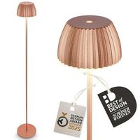 lampara de pie led inalambrica - riffle lampara exterior ip44