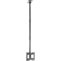 aisens soporte de techo giratorio inclinable extensible para monitortv 50kg de 23-43 negro
