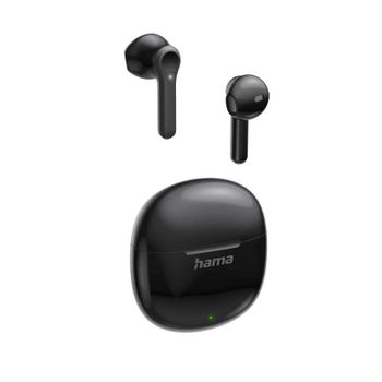 Auriculares Hama Action One inalámbricos Bluetooth TWS para llamadas y música negros