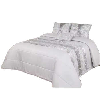 Colcha decorativa, con tres cojines relleno incluido,edredones cama edredon bouti calidad superior,Cómodo y duradero vale para Cama135/150cm Tamaño 250x260cm