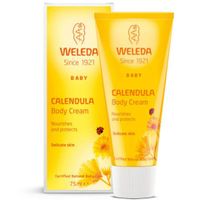 weleda baby calendula moisturising body cream 75ml