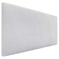 dhome cabecero de lana natural 105x50cm para camas 105 - blanco