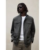 ecoalf para hombre mcmgajkaello0027s26-424 chaqueta aello verde m casual poliester reciclado sostenible