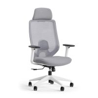 silla de oficina ergonomica sense7 nakai ajustable reposabrazos 3d blanco