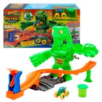 hot wheels monster truck caos 4 anos
