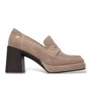carmela para mujer 16440002-taupe mocasines de piel 164400 taupe 36 5 a 8cm serraje ninguno casual clasico