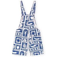 favorite people mono positano overalls - bluewhite para mujer