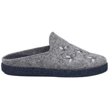 Josef Seibel Pantuflas ZAPATILLA CASA LARA-02 LANA GRIS para mujer