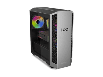 PC gaming - Lenovo LOQ Tower 26ADR10, AMD Ryzen™ 7 8745HX, 16GB RAM, 512GB SSD, GeForce RTX™ 5060 Ti, Windows 11 Home, Negro