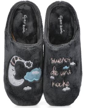 de GARZON 7306-275 ZAPATILLAS DE CASA MUJE GRIS