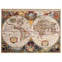 legendarte - cuadro lienzo impresion digital - mapa antiguo no 42 - decoracion pared cm 80x100