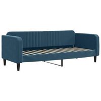 cama para adulto  cama individual  sofa cama terciopelo azul 80x200 cm