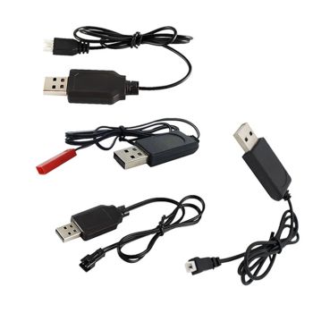 Cable de carga USB 1S 3.7V Cargador Micro-USB PH1.25 JST SM Plug para Drone RC Quadcopter Batería Lipo