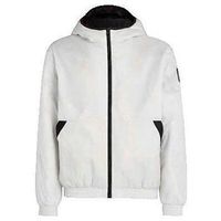 calvin klein jeans chaquetas veste calvin klein beige a capuche fixe para hombre