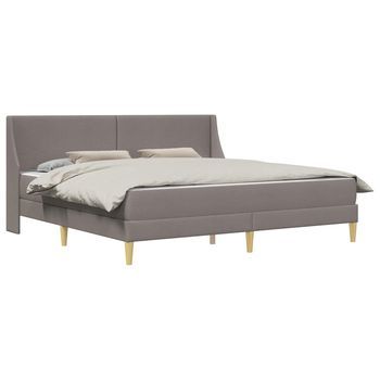 Estructura De Cama Con Colchón 3 Uds. Funda Extraíble Vidaxl