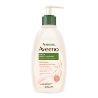 aveeno daily moisturising yogurt body cream apricot  honey