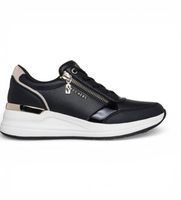 skechers para mujer 177341 zapatillas billion 2 negro 38 plano cordones casual