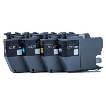 Compatible Brother LC3213 High Capacity Ink Cartridge Multipack