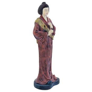 Figura de mujer multicolor 21x18,5x61h cm
