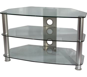 VIVANCO Brisa 800 C TV Stand - Clear