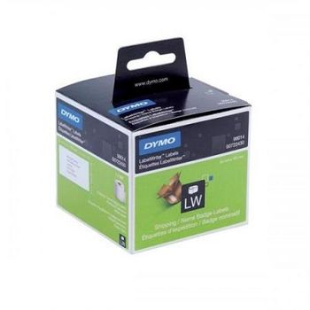 Dymo 99014 (S0722430) Original Label Tape (101mm x 54mm) Black on White