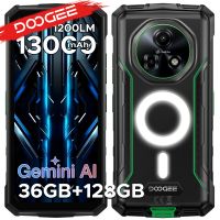 doogee fire 5 ultra telefono resistente con doble linterna para camping pantalla de 66 pulgadas bateria de 13000 mah 36 gb de ram 630 128 gb de rom google pay nfc helio g81 telefono