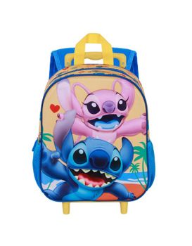 Mochila Escolar Con Ruedas Lilo&stich De Karactermania 08536 Uni