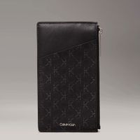 calvin klein cartera trifold de piel k50k512797-0gk