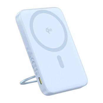 Power Bank Baseus PicoGo Qi2 5000mAh 20W azul con soporte